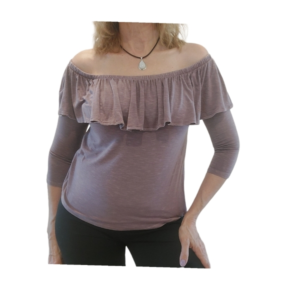 American Eagle Outfitters Tops - American Eagle Outfitters Top - Heather Purple